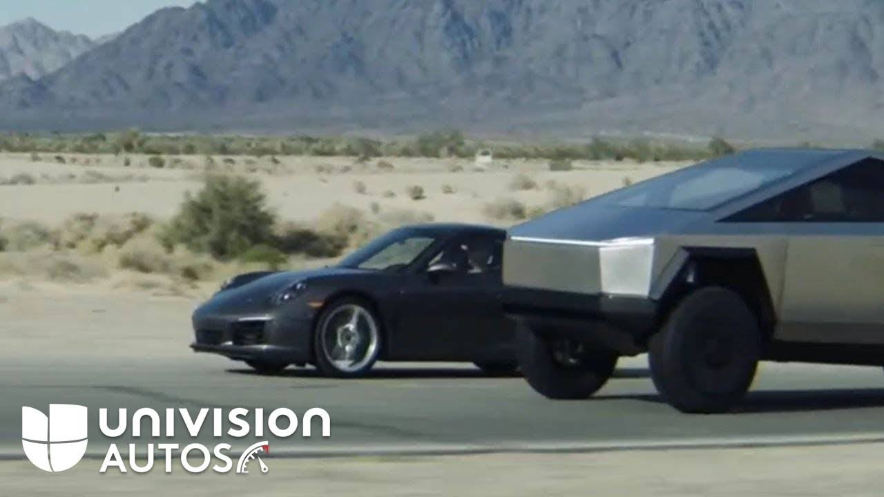 Es La Tesla Cybertruck Más Rápida Que Un Porsche 911 Univision Autos