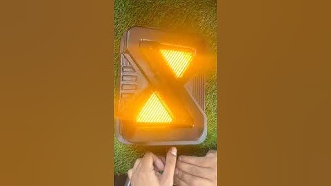 Mahindra Thar led tail lights X style with scanning function