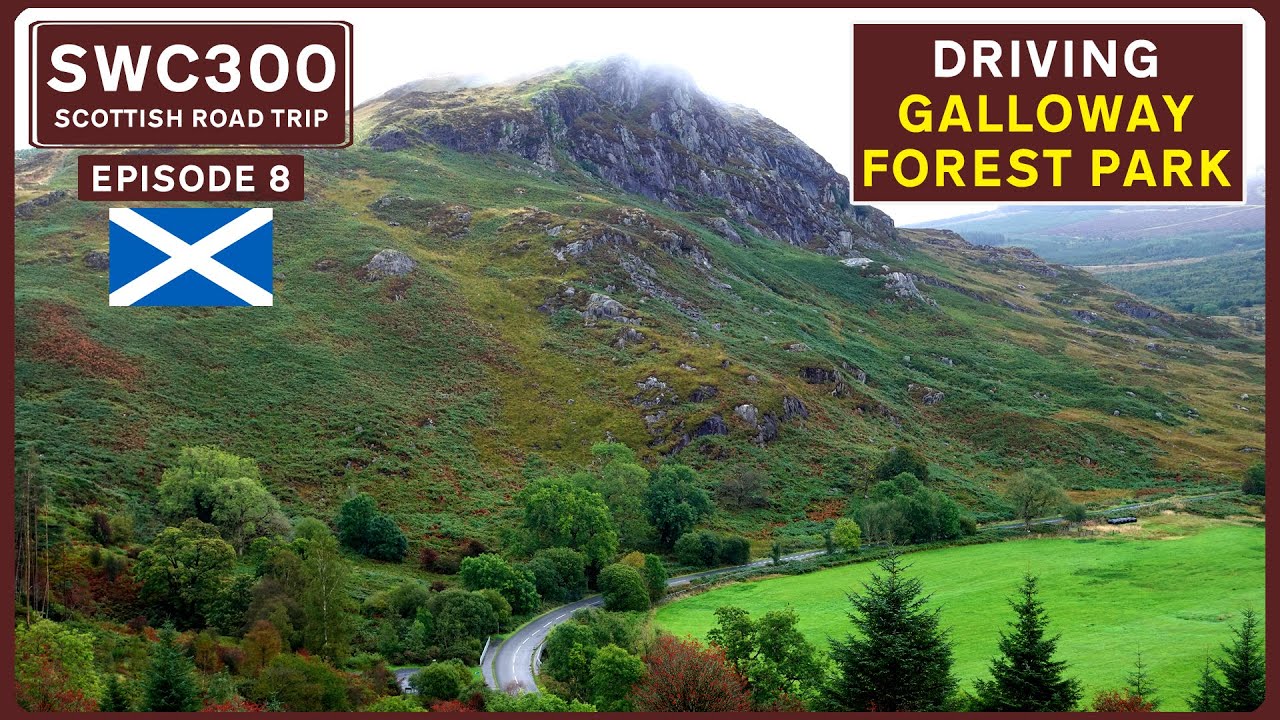ГАЛЛОВЕЙСКИЙ ЛЕСНОЙ ПАРК (Ньютон-Стюарт) | Путешествие по ШОТЛАНДСКОЙ НИЗМЕННОСТИ | SWC300 E8