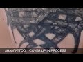 Cover up/ Перекрытие тату. Работа в процессе