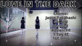 LOVE IN THE DARK Line Dance | Phrased Advanced | Jason Takahashi