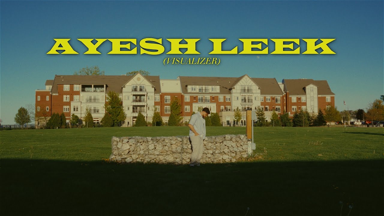 MAZYN - AYESH LEEK | مازن - عايش ليك (LYRIC VISUALIZER)