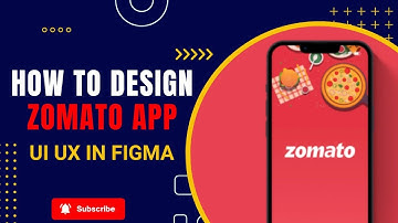 How to design Zomato app UI UX in Figma || Ui With Shivastuart