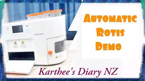 Automatic Robotic Roti maker demo | My Rotimatic | by Kartheeka