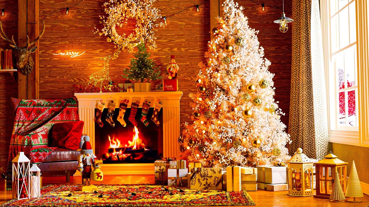 Relaxing Instrumental Christmas Music 2023 🎅 Soothing Christmas Carols ...