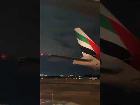 Emirates and Air Transat planes collided on the ground at Miami Airport