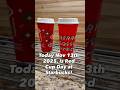 Red Cup Day at Starbucks !