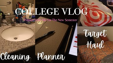 Prepare With Me For The New Semester Of College (SPRING) 2023!