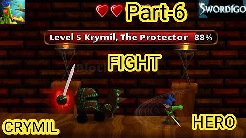 SWORDIGO / HERO VS CRYMIL FIGHT / GAMEPLAY PART-6 / MOBILE GAME @krishnathecreato