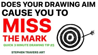 Is Your Drawing Aim Stopping Your Creative Development?