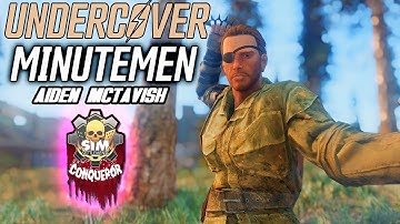 Fallout 4 - SECRET UNDERCOVER MINUTEMEN - Sim Settlements - Conqueror - Epic Faction & Quest Mod