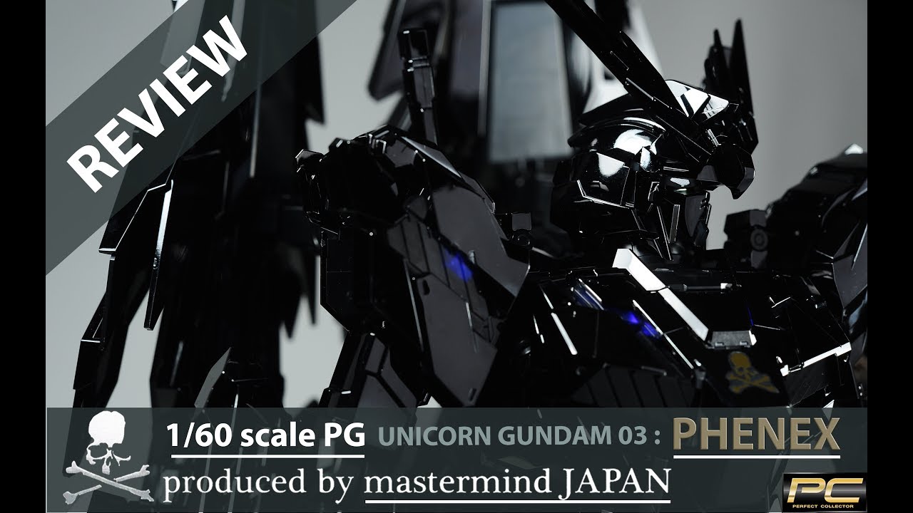 Review Speed Build 1 60 Pg Unicorn Gundam03 Phenex Mastermind Japan Ver Youtube