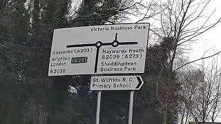 Double Mini Roundabouts - Burgess Hill