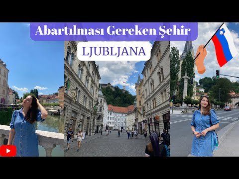 Bu Şehir Bayağı İyi !! | Ljubljana, Slovenya Vlog 🇸🇮