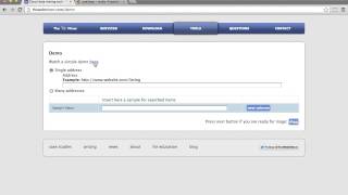 How to extract structured data from a webpage using TheWebMiner