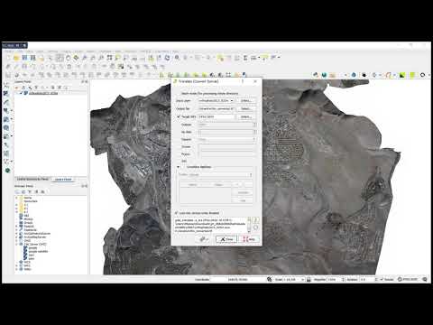 Convert ECW to GeoTIFF Format in QGIS Desktop 2.18