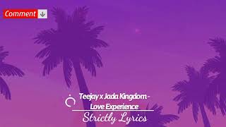 Teejay x Jada Kingdom - coming like seh me born dung a Emanuel road