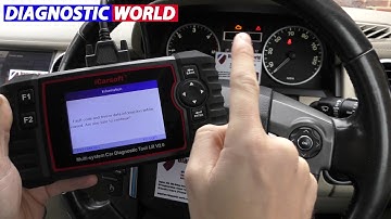 iCarsoft LR v2.0 Official Demonstration Check Engine Reset Land Rover & Jaguar
