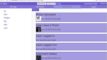 Stanford CS142 Project 8 Demo Video