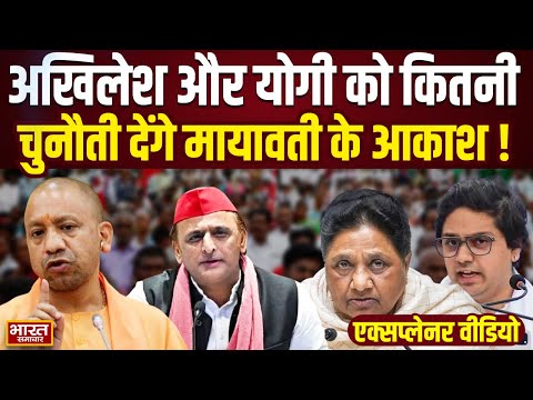 UP Assembly Election 2027:Akhilesh और Yogi के लिए चुनौती बनेंगे Mayawati के भतीजे Akash Anand!