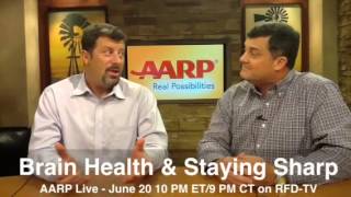 Brain Health & Staying Sharp on AARP Live