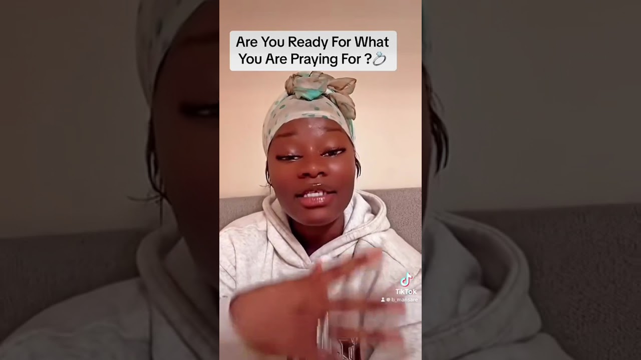 Are you ready for what you are praying for - Bambe Mansare