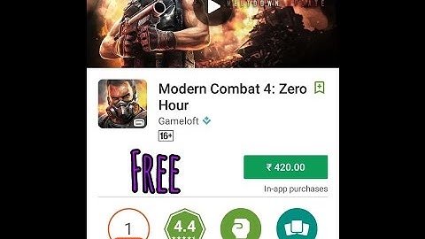 [100%Working] How To Download & Install MODERN COMBAT 4 ZERO HOUR Game Free For Any Android Device