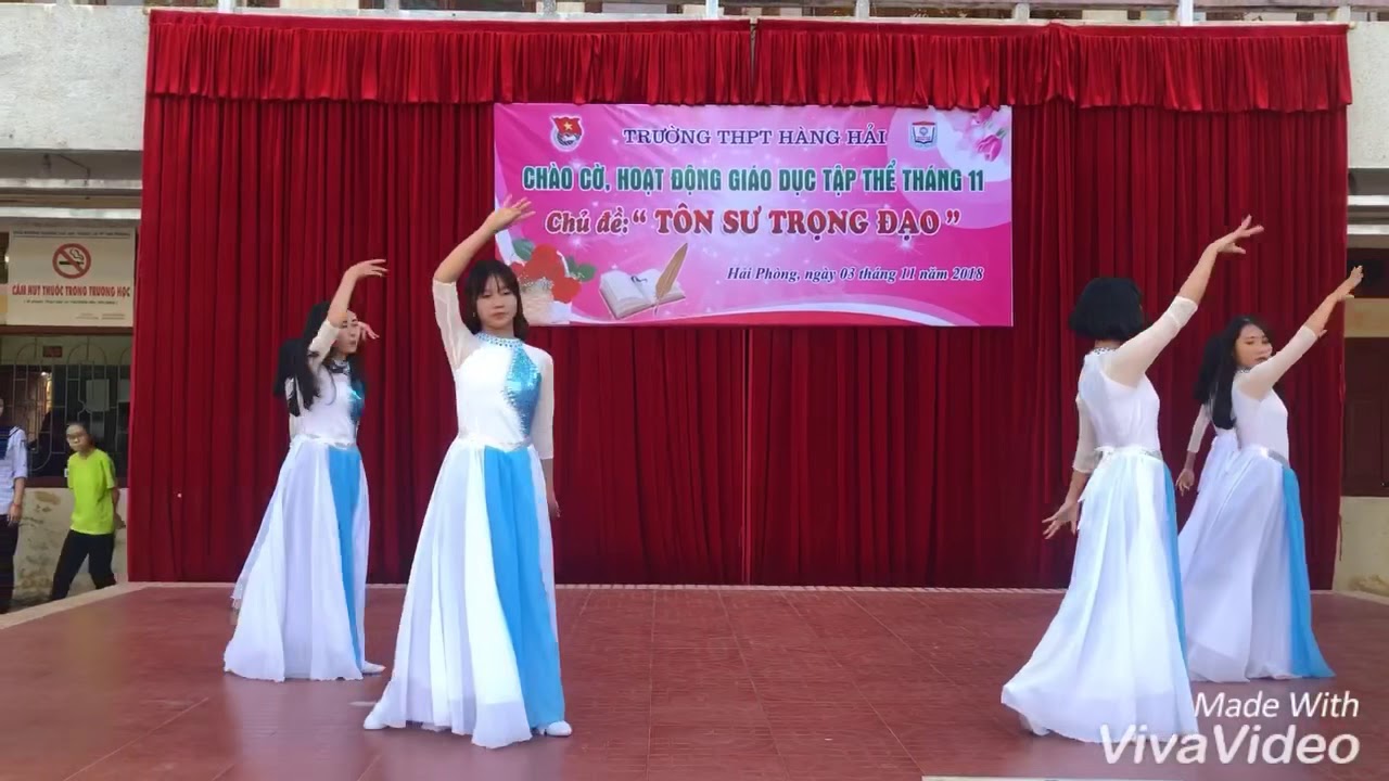 H2tv Múa: Người thầy năm xưa - 10C7 trường THPT Hàng Hải