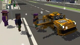 Taxi Simulator : MR Blocky City Taxi Simulator - Android GamePlay For Kids screenshot 5