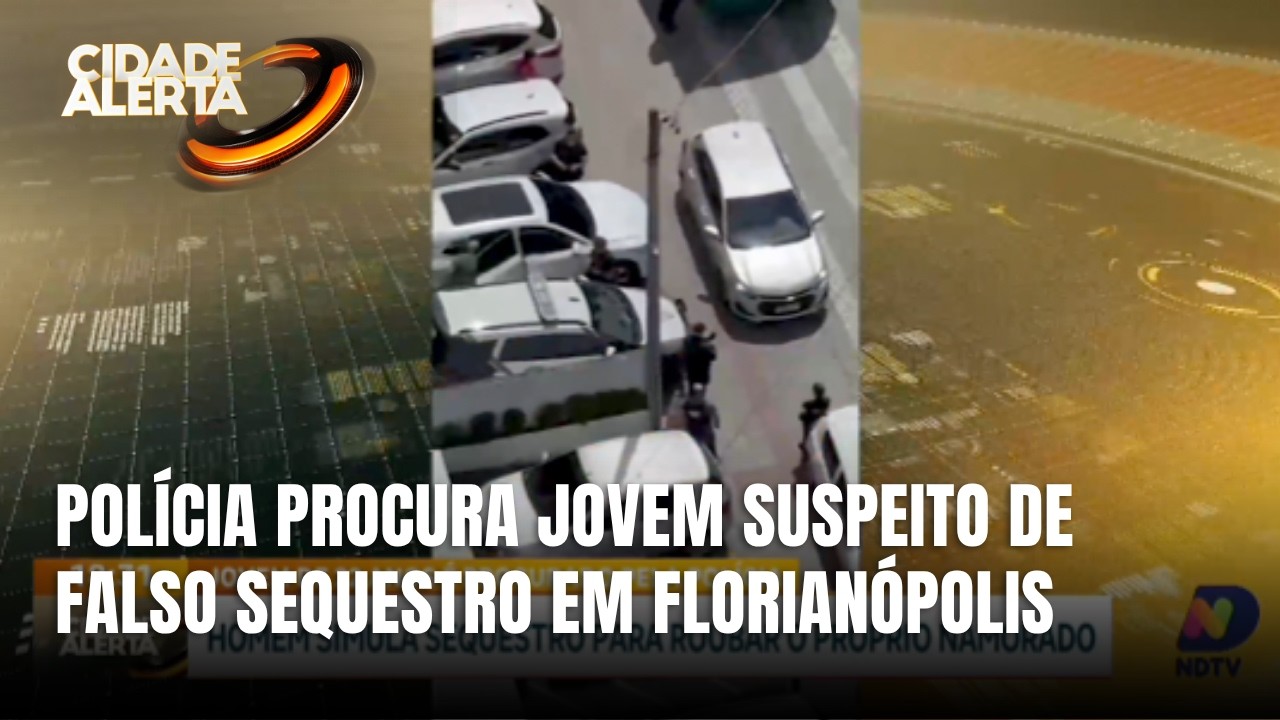 Jovem é suspeito de simular sequestro para roubar o próprio namorado em Florianópolis
