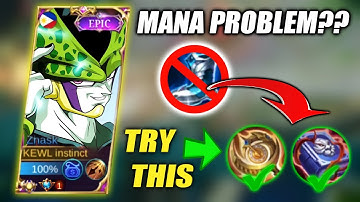 ZHASK UNLIMITED MANA?? | NO NEED TO RECALL🔥 (must try) | MLBB