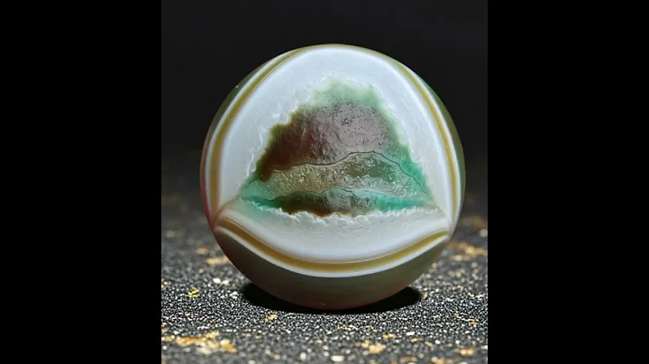 Processing process of natural dzi bead#dzibeads #beads #ancient #art    #ancient  #crystals