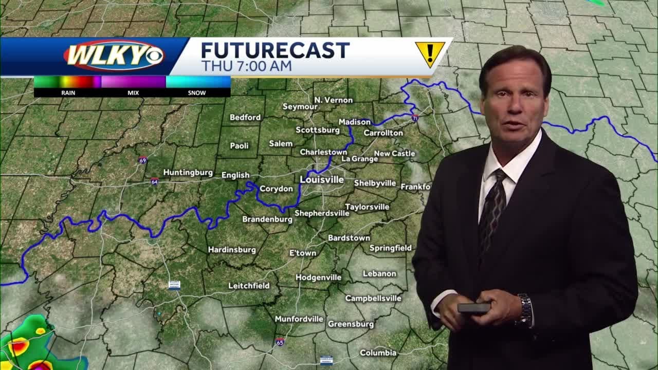 Storm Chances Return Later Thursday - YouTube