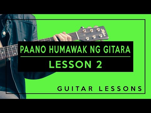 Video: Paano Humawak Ng Gitara