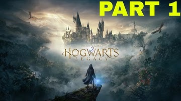 Hogwarts Legacy Part 1 Character Creation & Tutorials - Gameplay