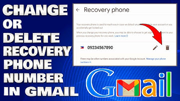 How To Change or Delete Recovery Phone Number in Gmail/Google [Guide]