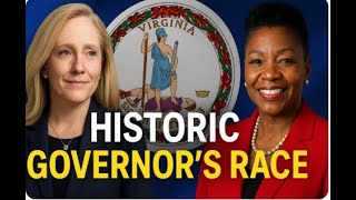 Virginia’s Historic Governor Race: First Female Governor Showdown | Spanberger vs Earle-Sears