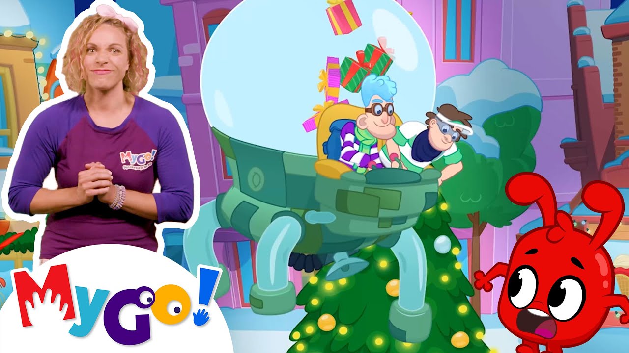 The Christmas Bandits | MyGo! Sign Language For Kids | @MorphleTV | ASL