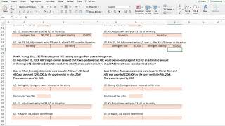 Professor Paul Ahn_Financial Reporting_Liabilities_Subsequent events on contingency