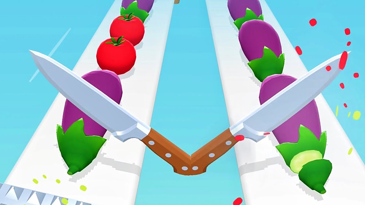 Perfect Slices Game! Satisfying and Relaxing ASMR Slicing Video - YouTube
