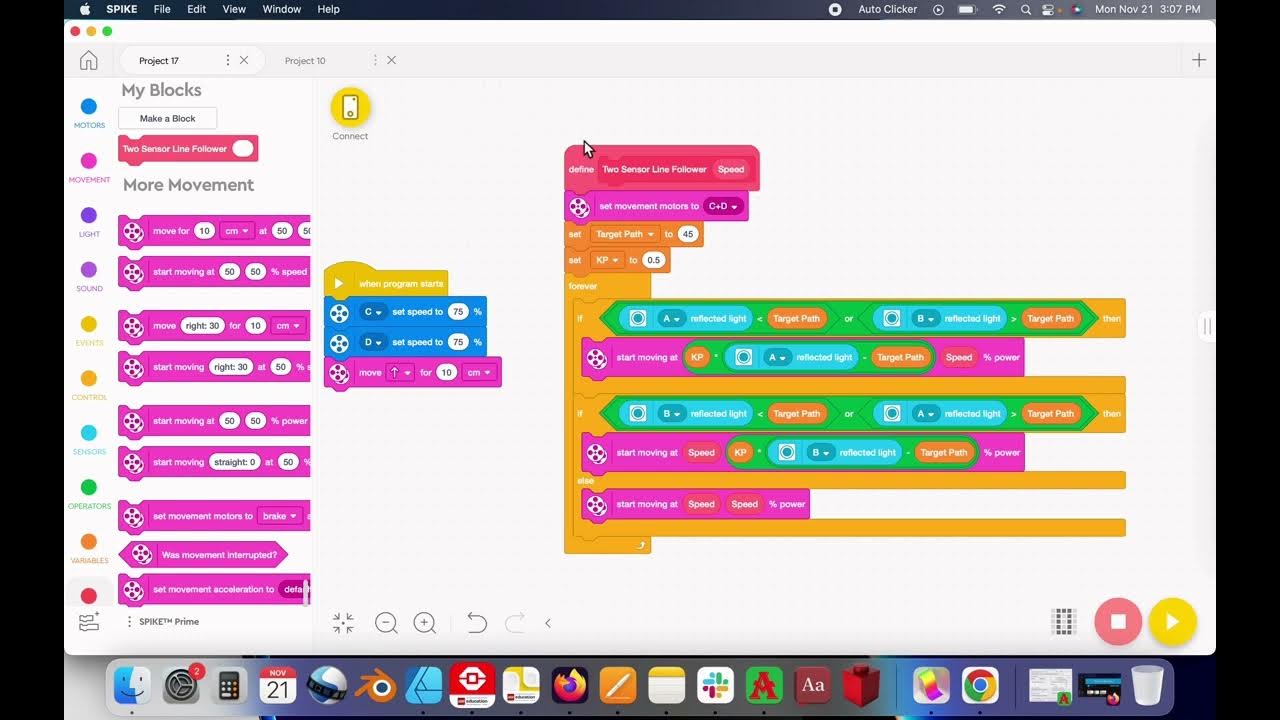 Copy and pasting My blocks with the spike prime - YouTube