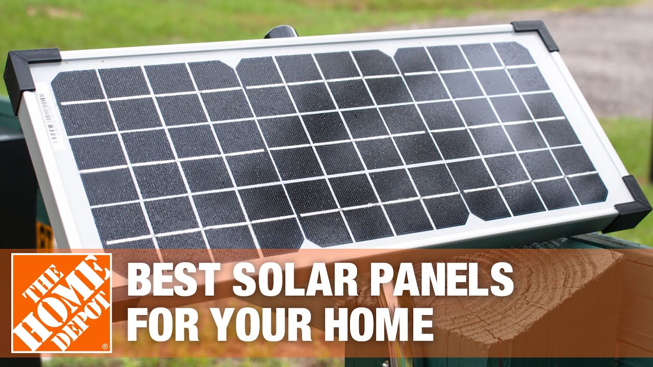 12 v - Solar Panels - Renewable Energy - The Home Depot