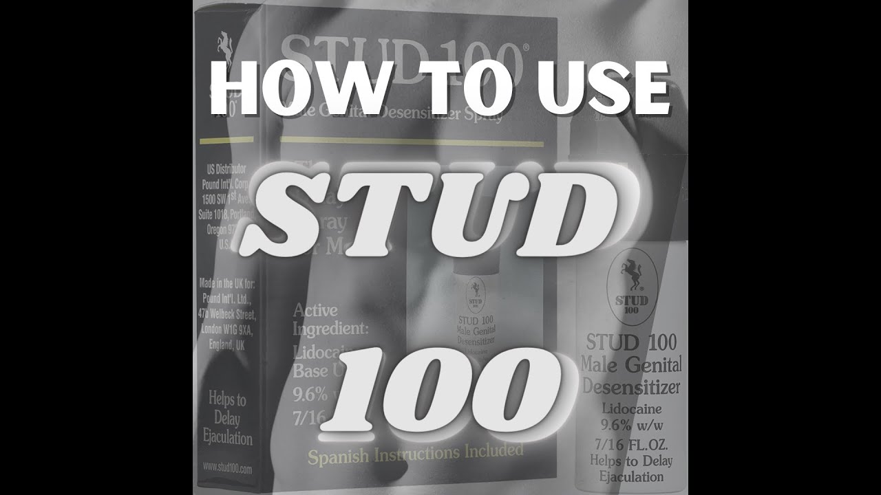  STUD 100 SPRAY FOR MEN 12 GM / Pack, 2 Pack : Health & Household