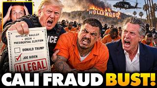 🚨Trump MASS Arrests Illegal Voters in California…FBI Raids And Perp Walks, Libs FREAK: ‘Our Voters!’
