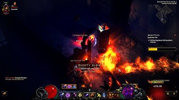 Diablo 3 PTR 2.1 - T6 Wizard Firebird/Hydra/Mirrorball gameplay