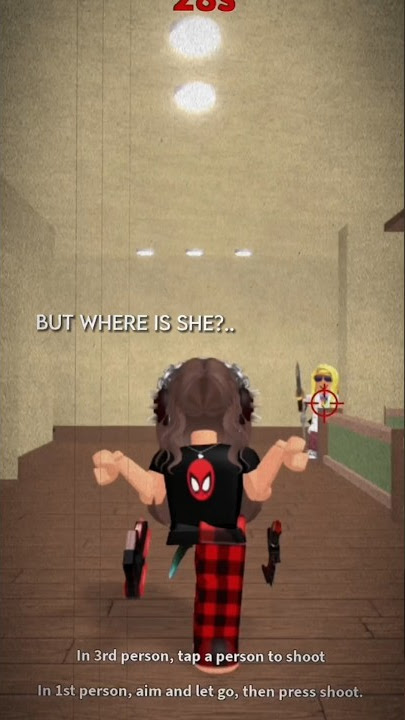 WHERE was SHE? 😨… #murdermystery2 #mm2 #robloxshort #roblox #robloxedit #murdermystery #shorts