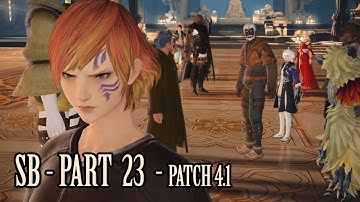 Stormblood MSQ Movie Part 23 Patch 4.1 - All Cutscenes with Derplander [ Return of the Bull ]