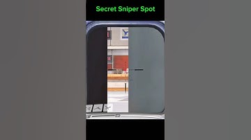 Secret Sniper Spot in Terminal 🤯 Pro Setting Cod Mobile #shorts #codm