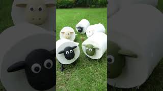 Funny Sheep Toilet Roll Holder 😂 | Creative Bathroom Decor Idea #Shorts