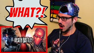 Winter Soldier VS Red Hood (Marvel VS DC) | DEATH BATTLE! - REACTION!!